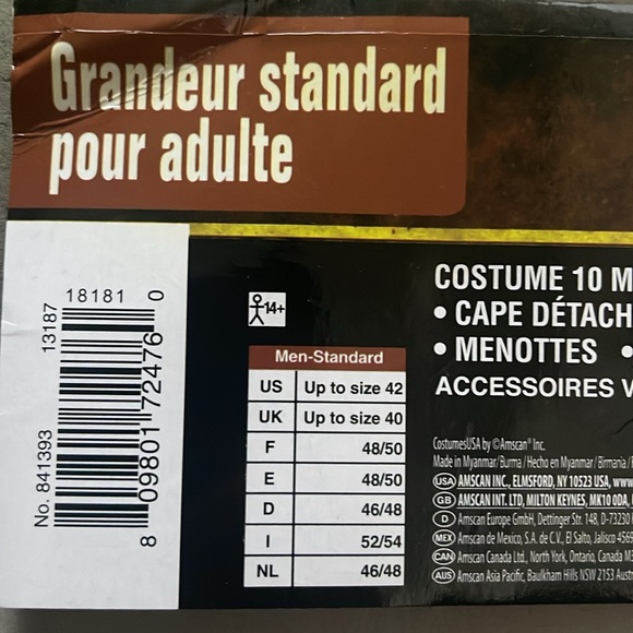 Centurion Adult Costume! New! - Picture 4 of 6